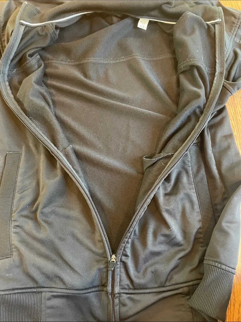 adidas Men's Black Full-Zip Performance Jacket